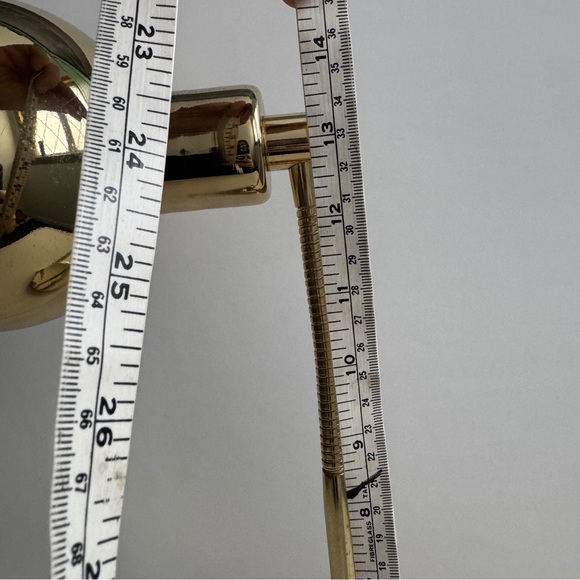 Vintage Brass Eyeball Globe Lamp - Picture 8 of 14